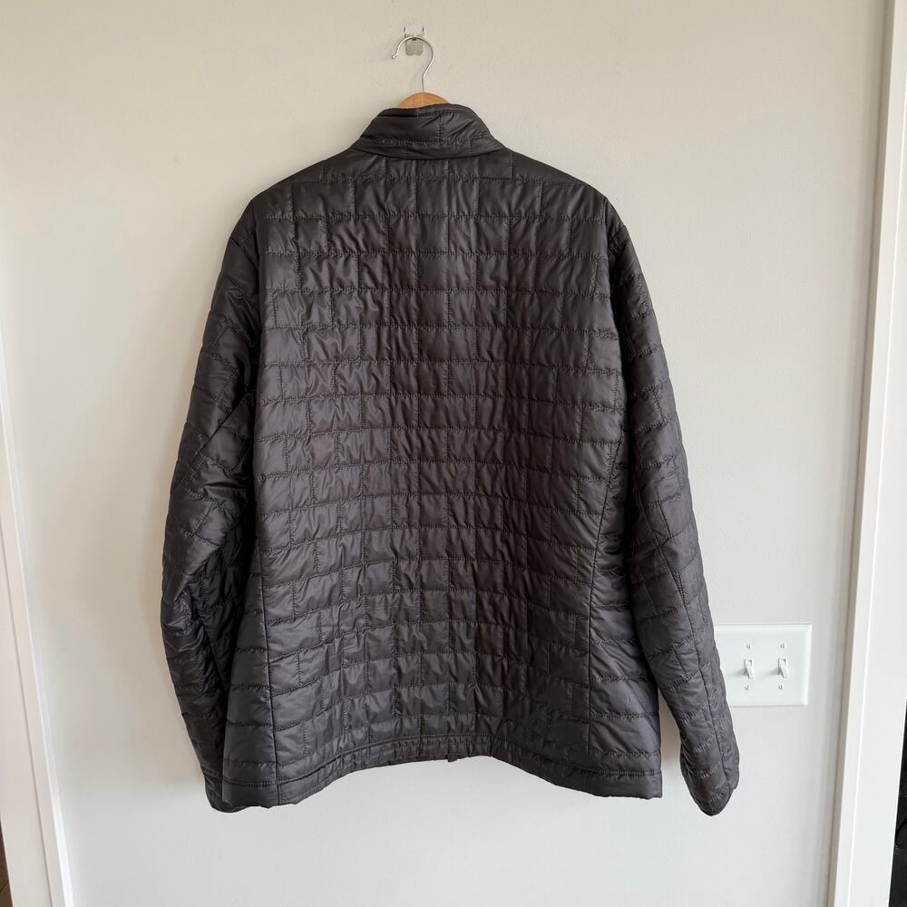 Patagonia Nano Zip Up Mock Neck Outdoor Puffer Jacket Black XXL - Picture 2 of 9